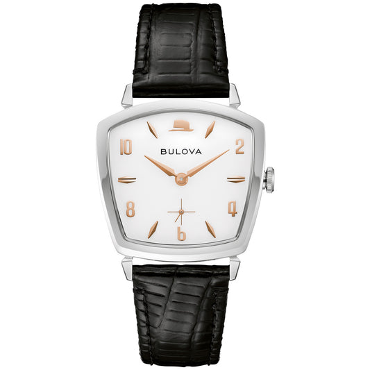 Bulova I've Got You Under My Skin 96A337, 35mm white dial stainless steel, Mens