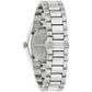 Bulova Super Seville 96A344, 35mm white dial stainless steel, Mens