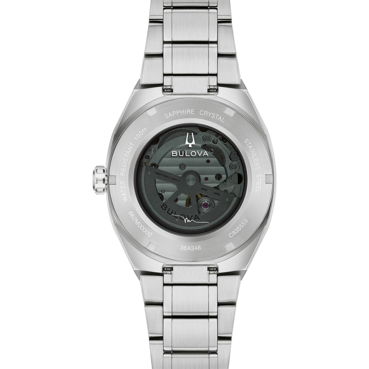 Bulova Surveyor LP 96A346, 40.5mm green dial stainless steel, Mens