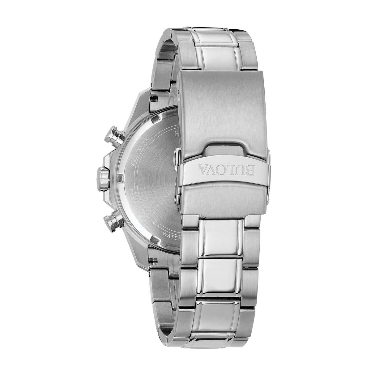 Bulova Mens Blue Dial Mrine Star 96b256 96B256
