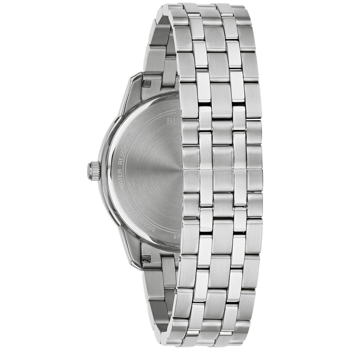 Bulova Sutton 96B338, 40mm blue dial stainless steel, Mens