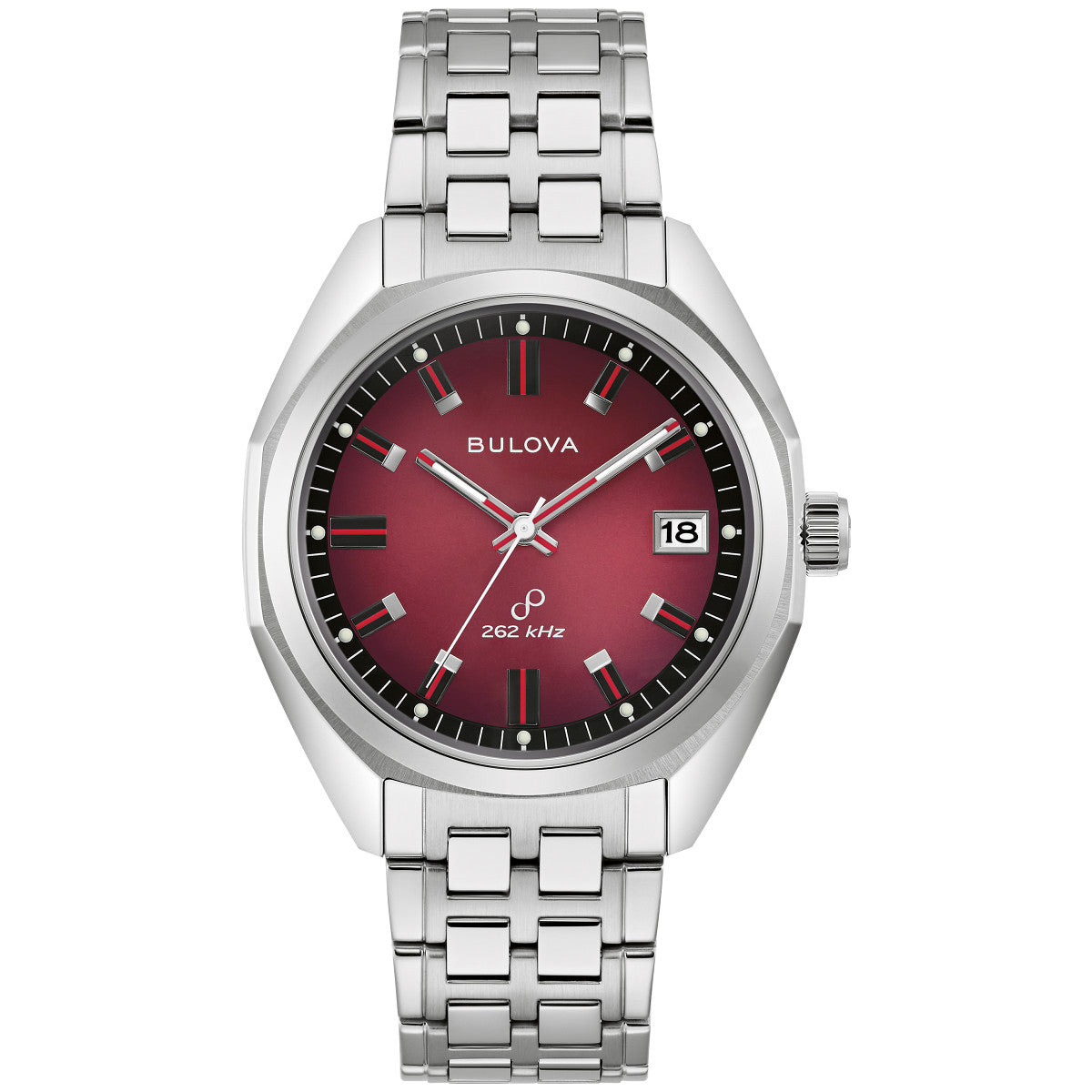 Bulova Jet Star 96B401, 40mm dial stainless steel, Mens
