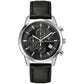 Bulova Sutton 96B403, 41mm black dial stainless steel, Mens