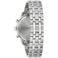 Bulova Sutton 96B404, 41mm silver dial stainless steel, Mens