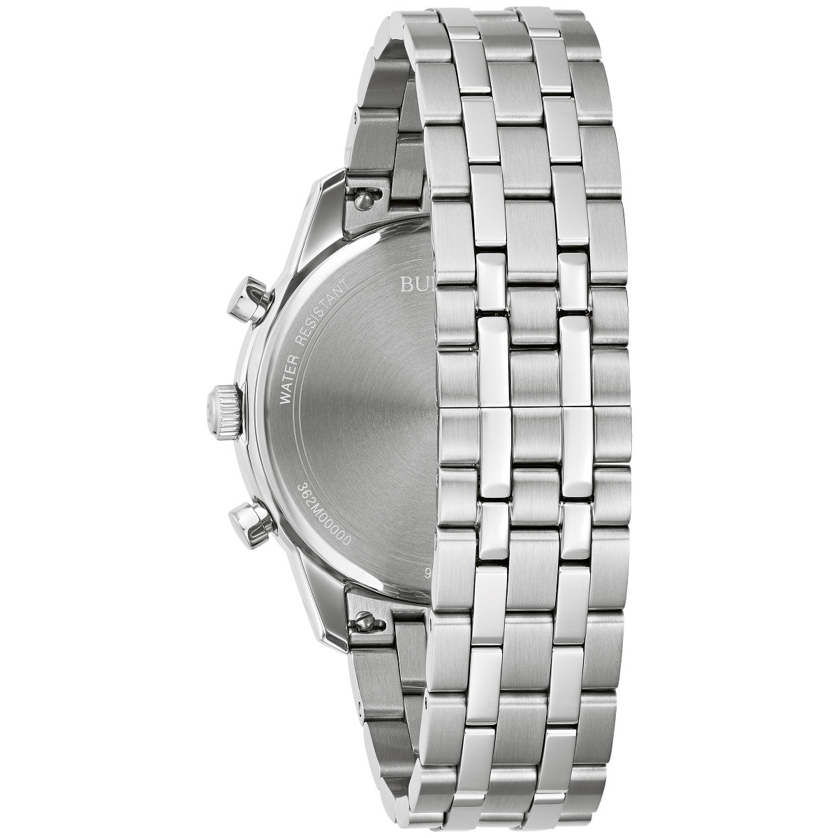 Bulova Sutton 96B404, 41mm silver dial stainless steel, Mens