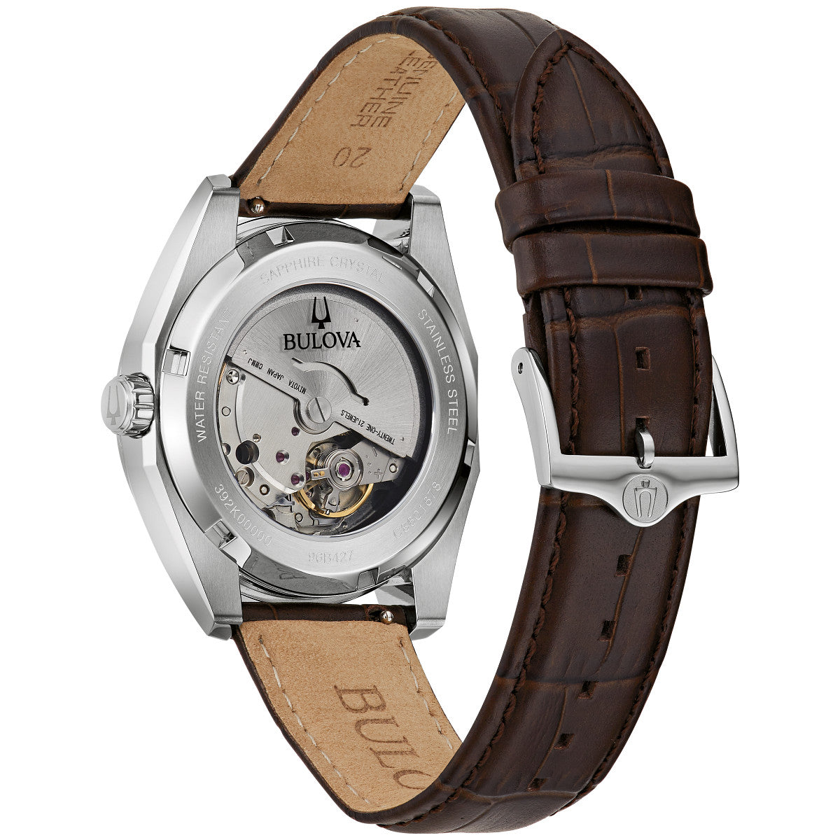 Bulova Surveyor 96B427, 39mm dial stainless steel, Mens