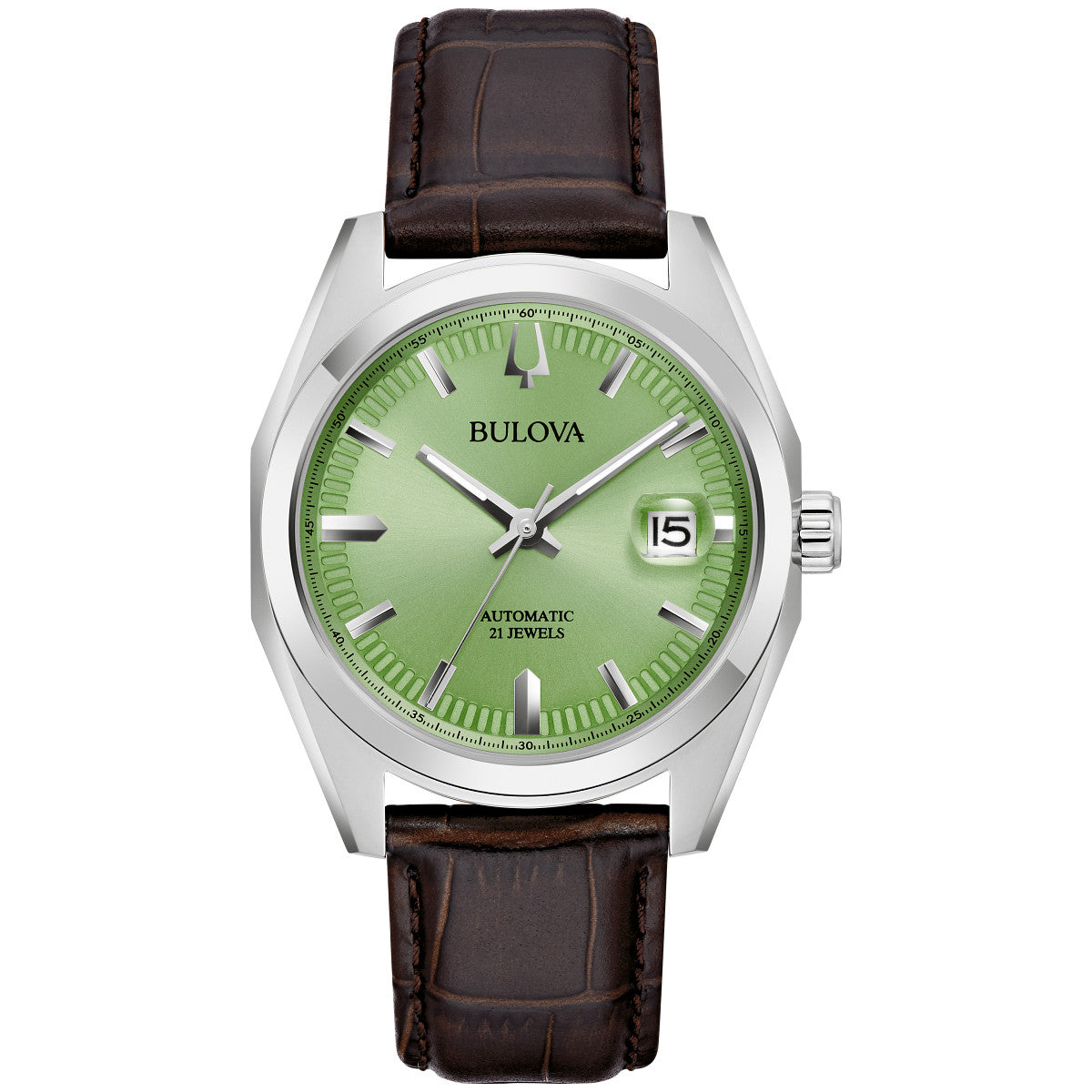 Bulova Surveyor 96B427, 39mm dial stainless steel, Mens