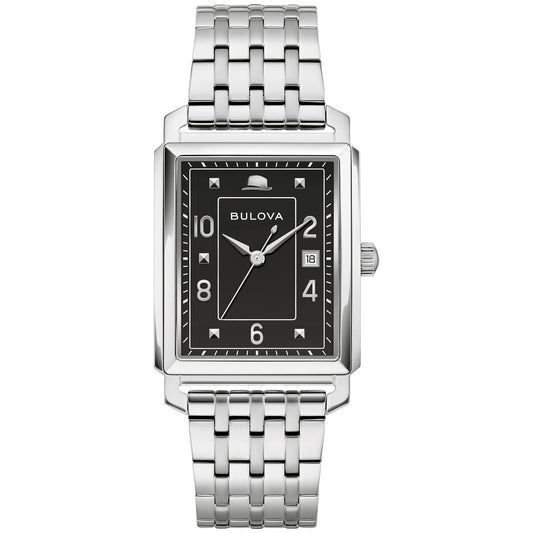 Bulova The Very Thought of You 96B461, 30mm black dial stainless steel, Mens