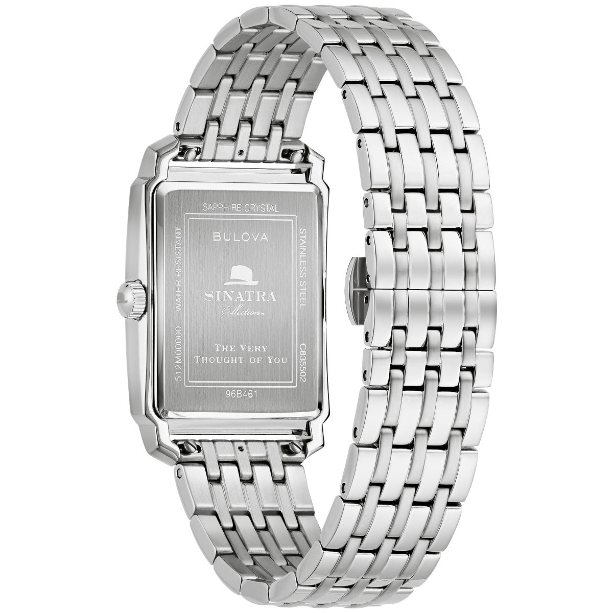 Bulova The Very Thought of You 96B461, 30mm black dial stainless steel, Mens