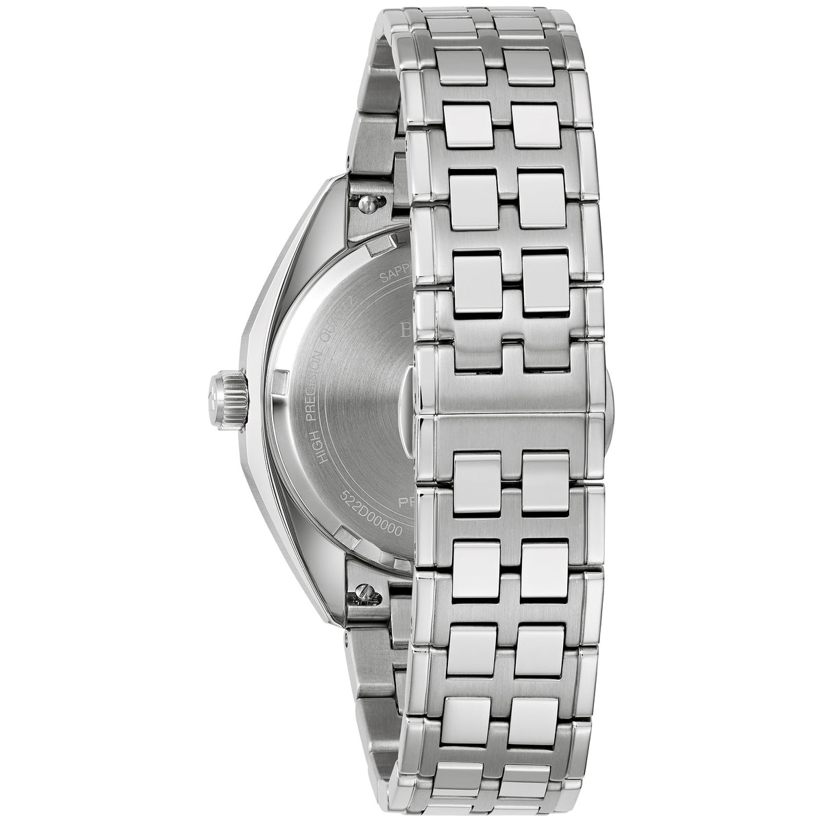 Bulova Gray Dial Stainless Steel Bracelet Jet Star 96B472 96B472