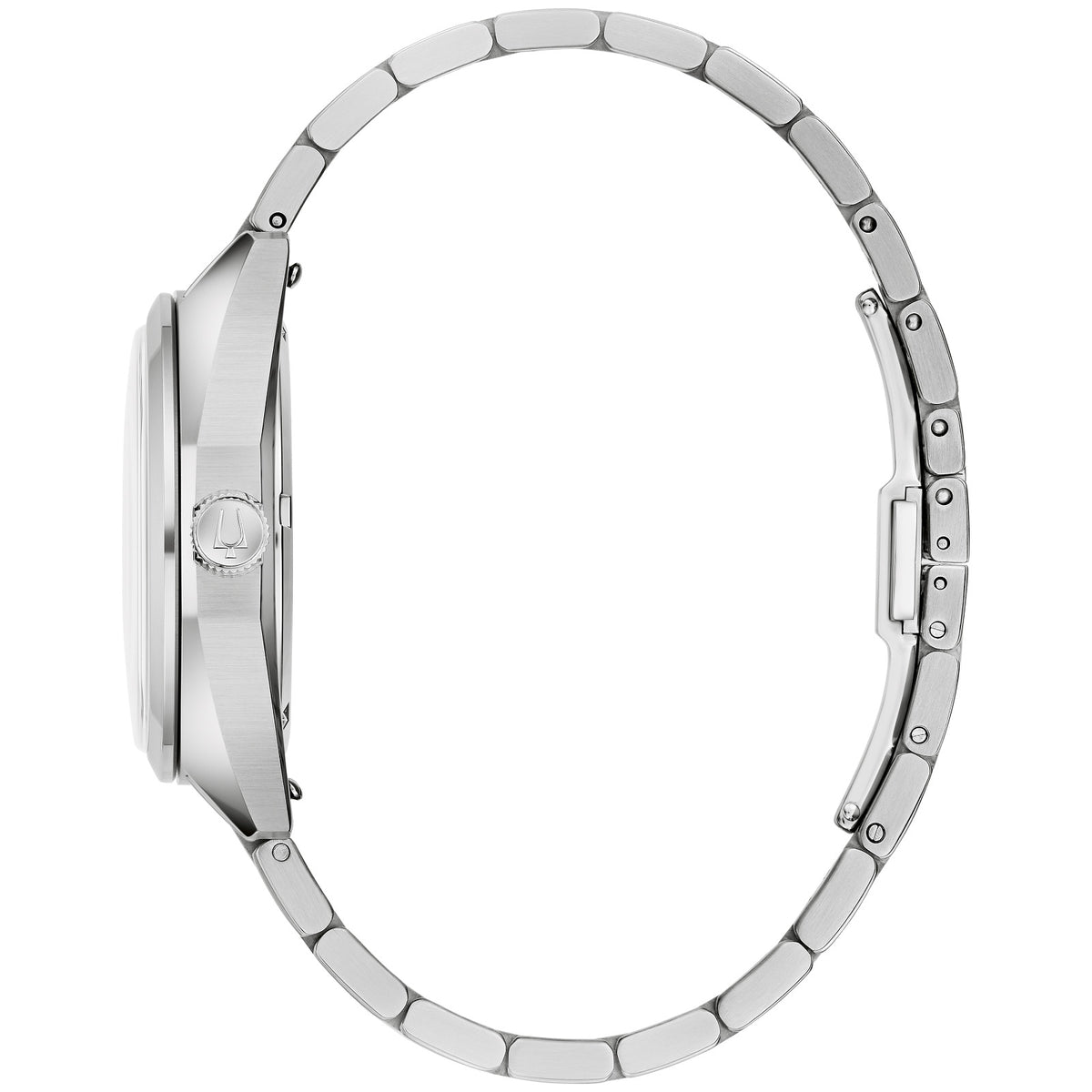 Bulova Gray Dial Stainless Steel Bracelet Jet Star 96B472 96B472
