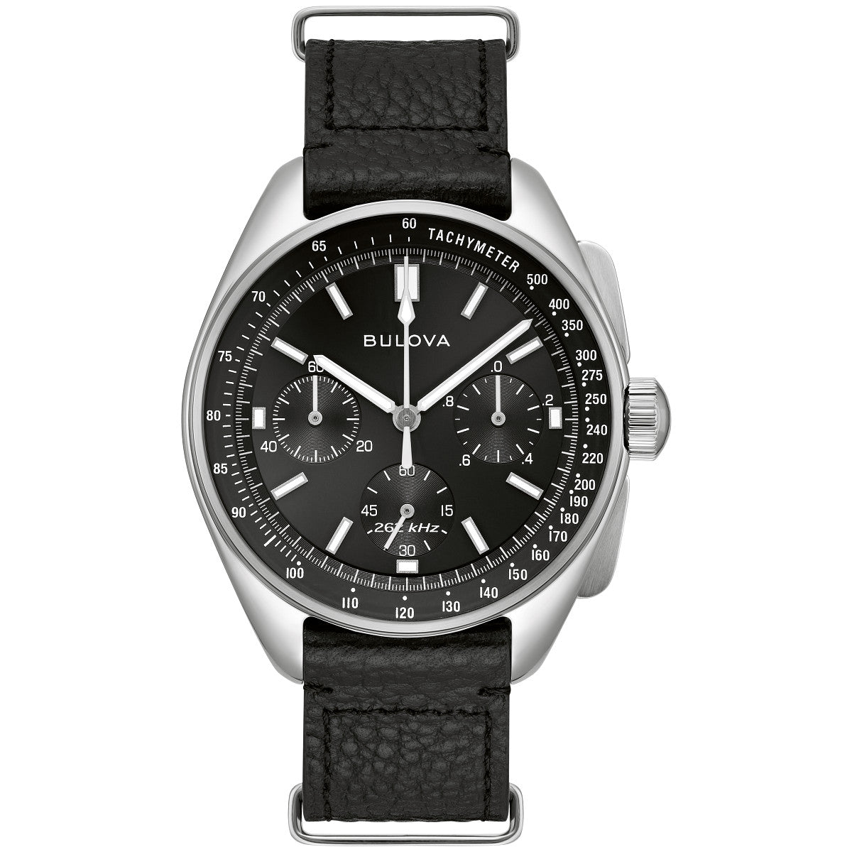Bulova Lunar Pilot 96K111, 43.5mm dial stainless steel, Mens