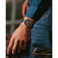 Bulova Curv 96K117, 41mm brown dial stainless steel, Mens