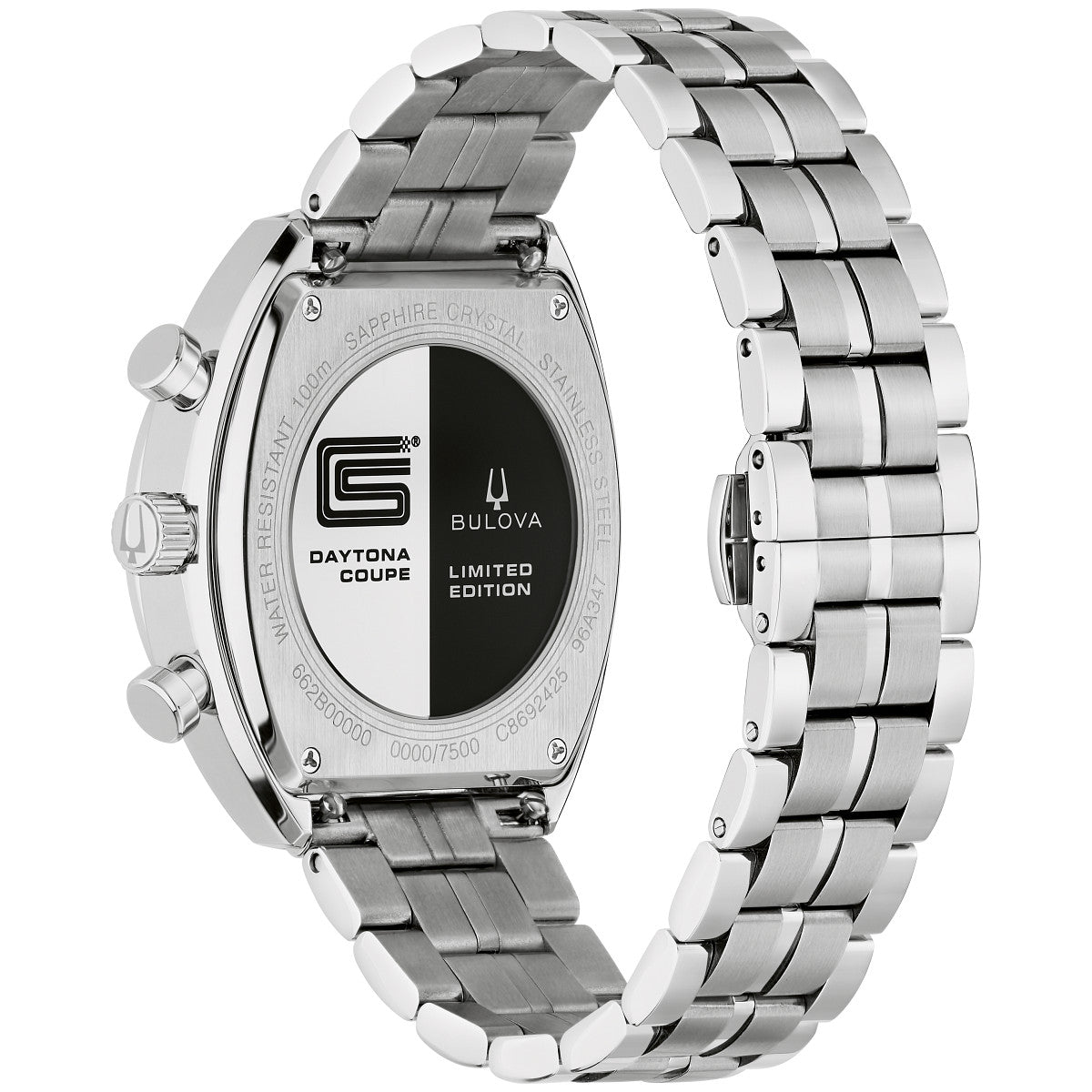 Bulova Shelby LP 96K118, 40.5mm dial stainless steel, Mens