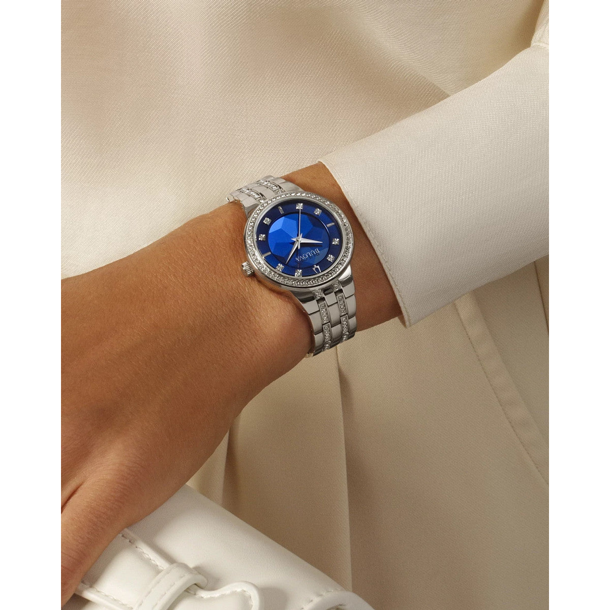 Bulova Phantom 96L276, 32.5mm dial stainless steel, Ladies