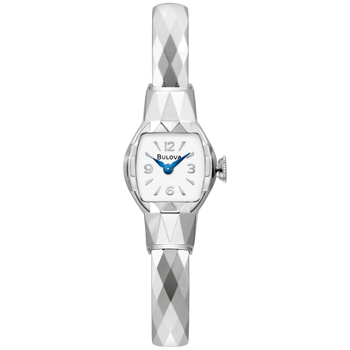 Bulova Archive 96L333, 16.7mm white dial stainless steel, Ladies
