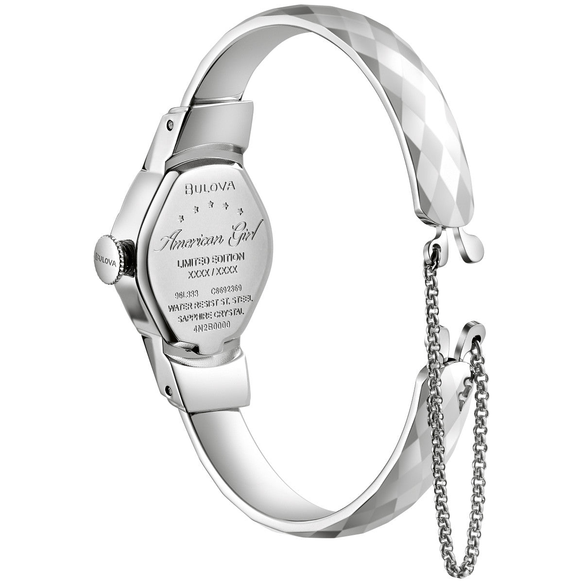Bulova Archive 96L333, 16.7mm white dial stainless steel, Ladies