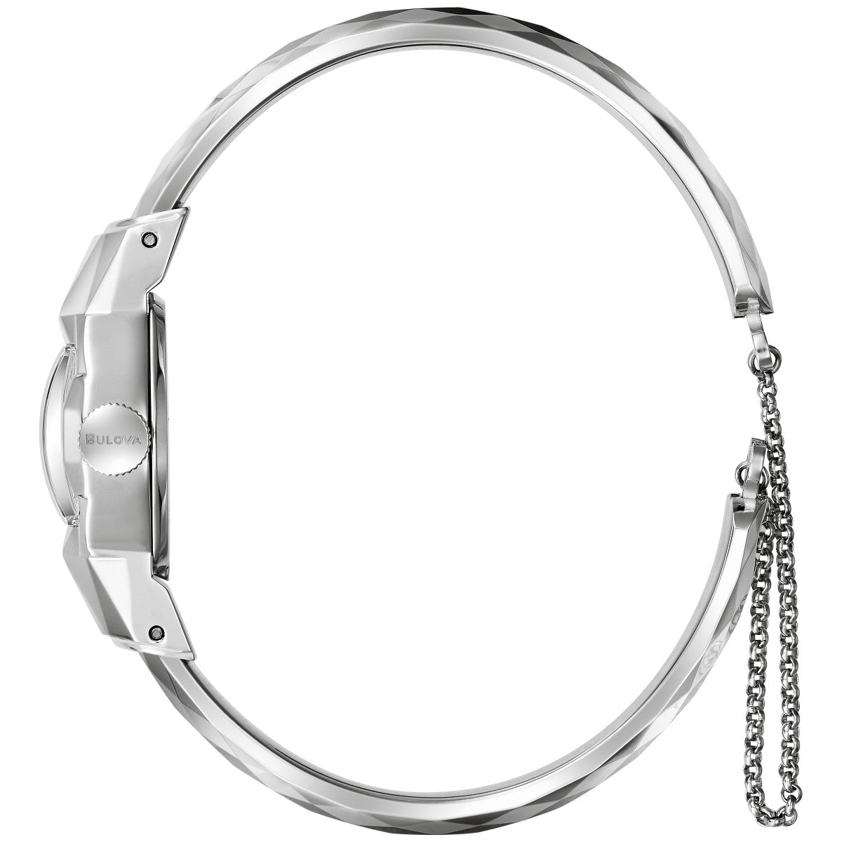 Bulova Archive 96L333, 16.7mm white dial stainless steel, Ladies