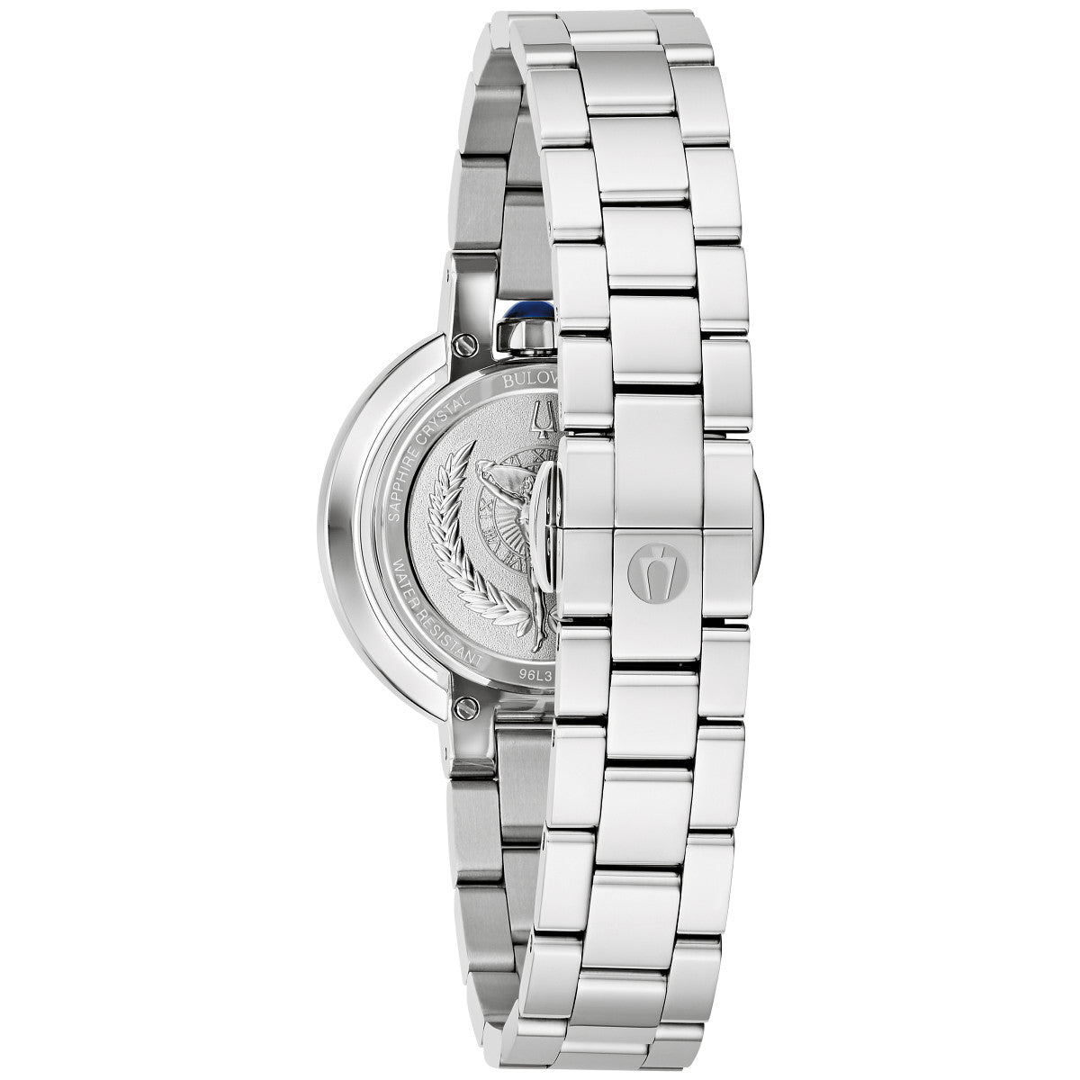 Bulova Rubaiyat 96L338, 30mm mother-of-pearl dial stainless steel, Ladies