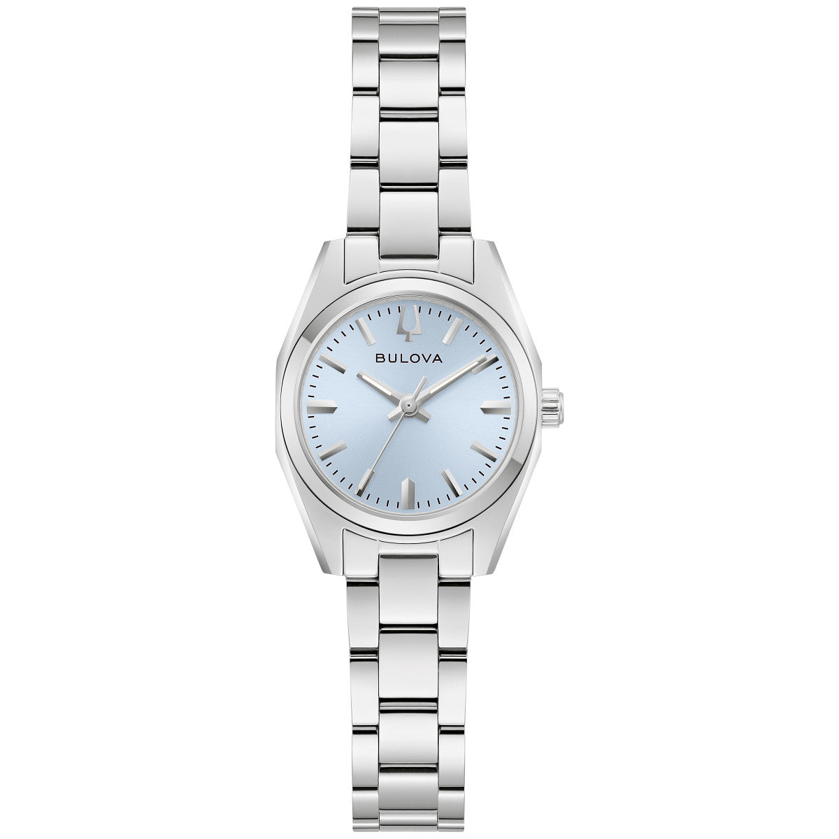 Bulova Surveyor 96L345, 23mm blue dial stainless steel, Ladies