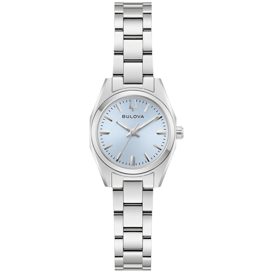 Bulova Surveyor 96L345, 23mm blue dial stainless steel, Ladies