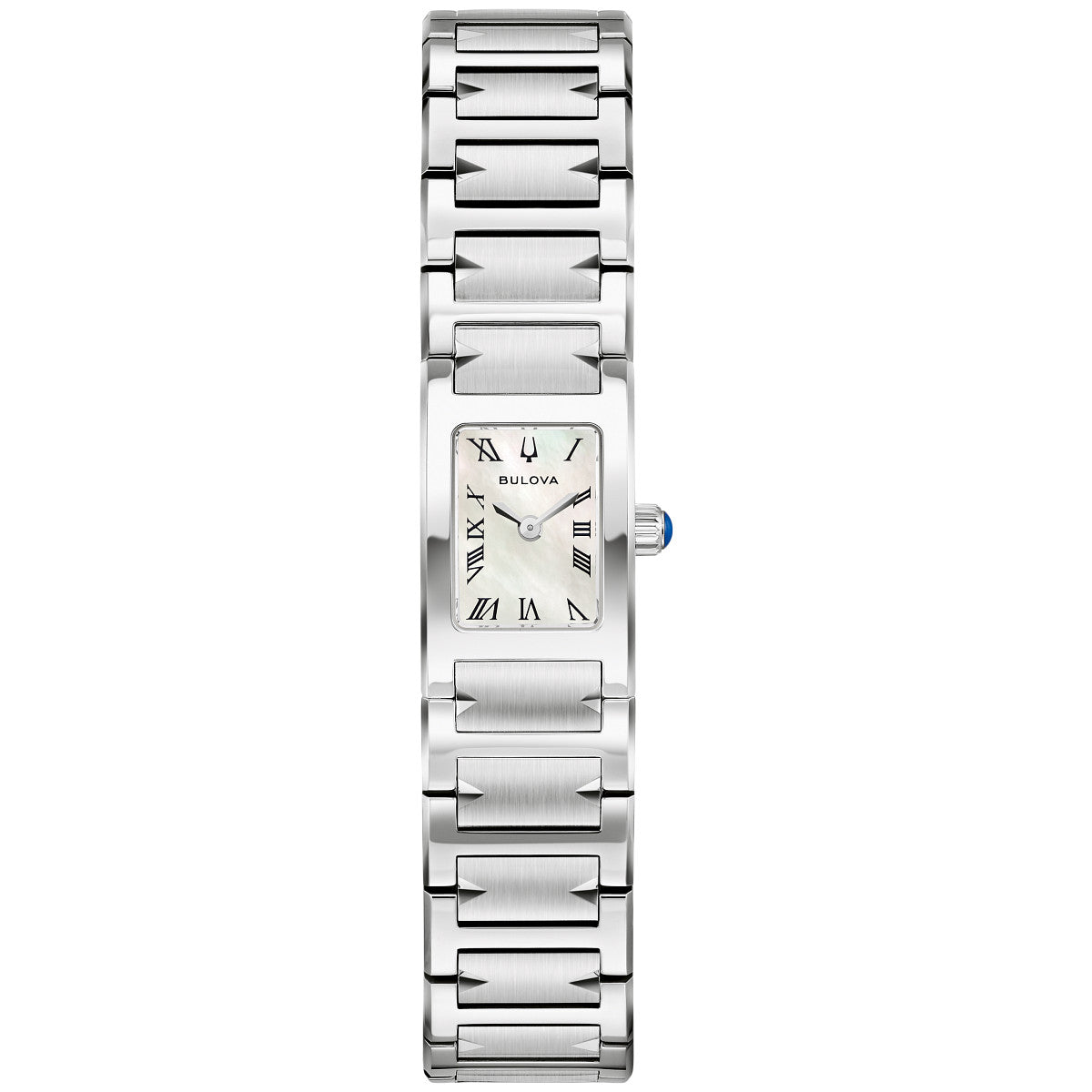 Bulova Harmony LP 96L360, 14mm mother-of-pearl dial stainless steel, Ladies