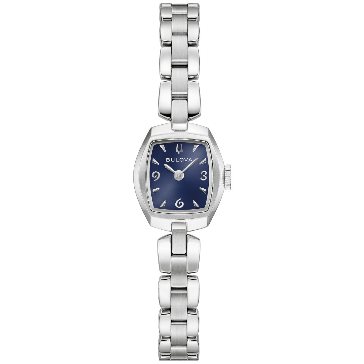 Bulova Goddess of Time 96L361, 18mm blue dial stainless steel, Ladies