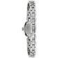 Bulova Goddess of Time 96L361, 18mm blue dial stainless steel, Ladies