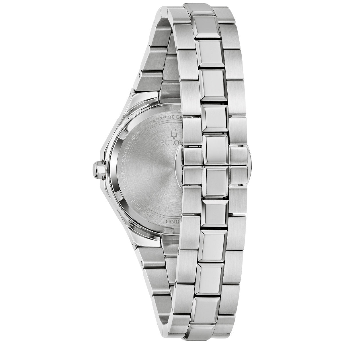 Bulova Prestige 96M168, 32mm purple dial stainless steel, Ladies