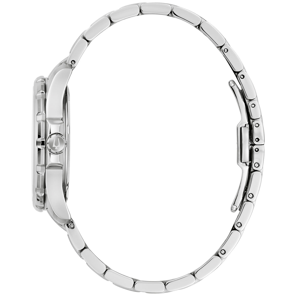 Bulova Marine Star 96P248 36mm Mother-Of-Pearl Dial Stainless Steel Bracelet Ladies 96P248