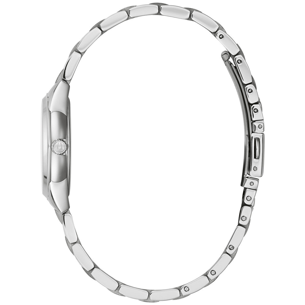Bulova Sutton 96P249, 28mm pink dial stainless steel, Ladies