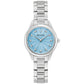 Bulova Sutton 96P250, 28mm blue dial stainless steel, Ladies