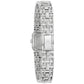 Bulova Goddess of Time 96P263, 16mm silver dial stainless steel, Ladies