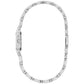 Bulova Goddess of Time 96P263, 16mm silver dial stainless steel, Ladies