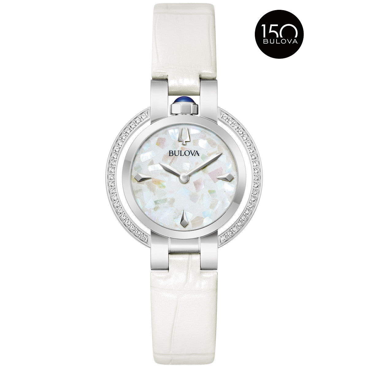 Bulova Rubaiyat 96R254, 30mm dial stainless steel, Ladies