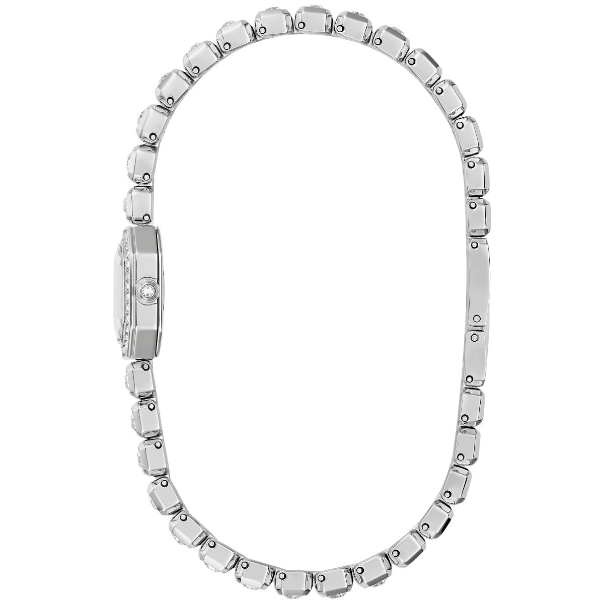 Bulova Box Set BUL Crystal 96X168, 15mm mother-of-pearl dial stainless steel, Ladies