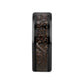 SILURIAN Dinosaur Bone Inlaid Black Ceramic Beveled Edged Ring - 4mm or 8mm