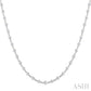 3 Ctw Bezel Set Round Cut Diamond Station Necklace in 14K White Gold