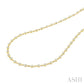 3 Ctw Bezel Set Round Cut Diamond Station Necklace in 14K Yellow Gold