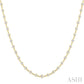 3 Ctw Bezel Set Round Cut Diamond Station Necklace in 14K Yellow Gold