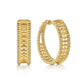 Gabriel & Co. 14K Yellow Gold Bujukan Classic Hoop Earrings in 30mm