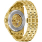 Bulova Sutton 97A162, 43mm gold dial stainless steel, Mens