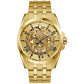 Bulova Sutton 97A162, 43mm gold dial stainless steel, Mens
