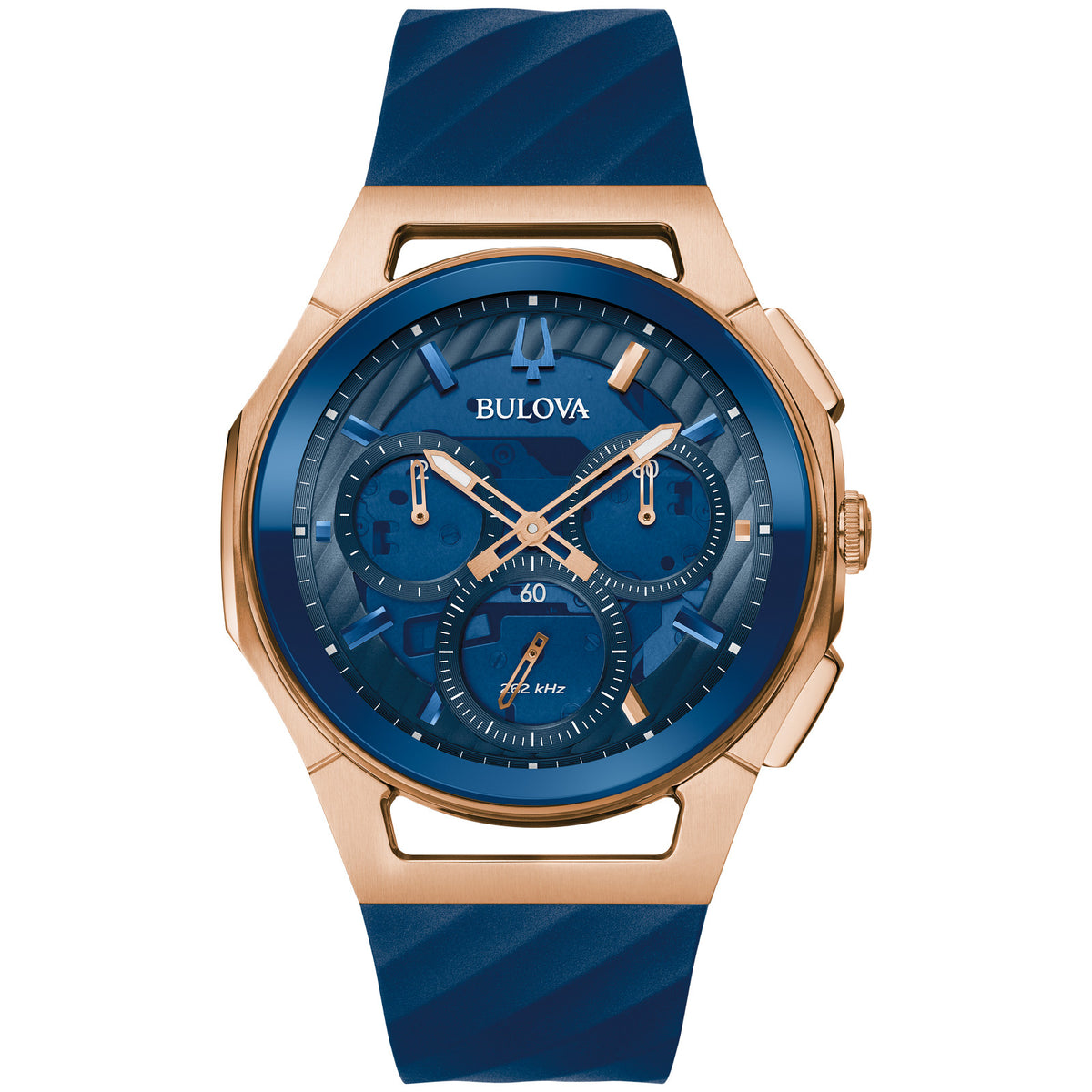 Bulova Curv 97A185 44mm EPDM Rubber Rubber 97A185