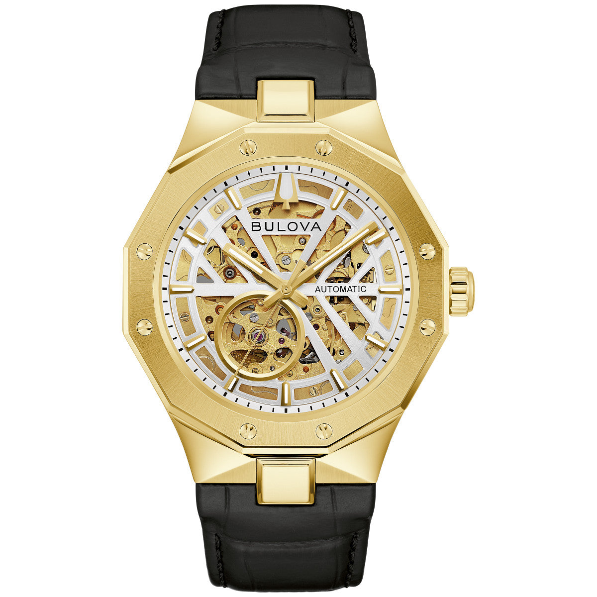 Bulova Prestige 97A206, 42mm dial stainless steel, Mens