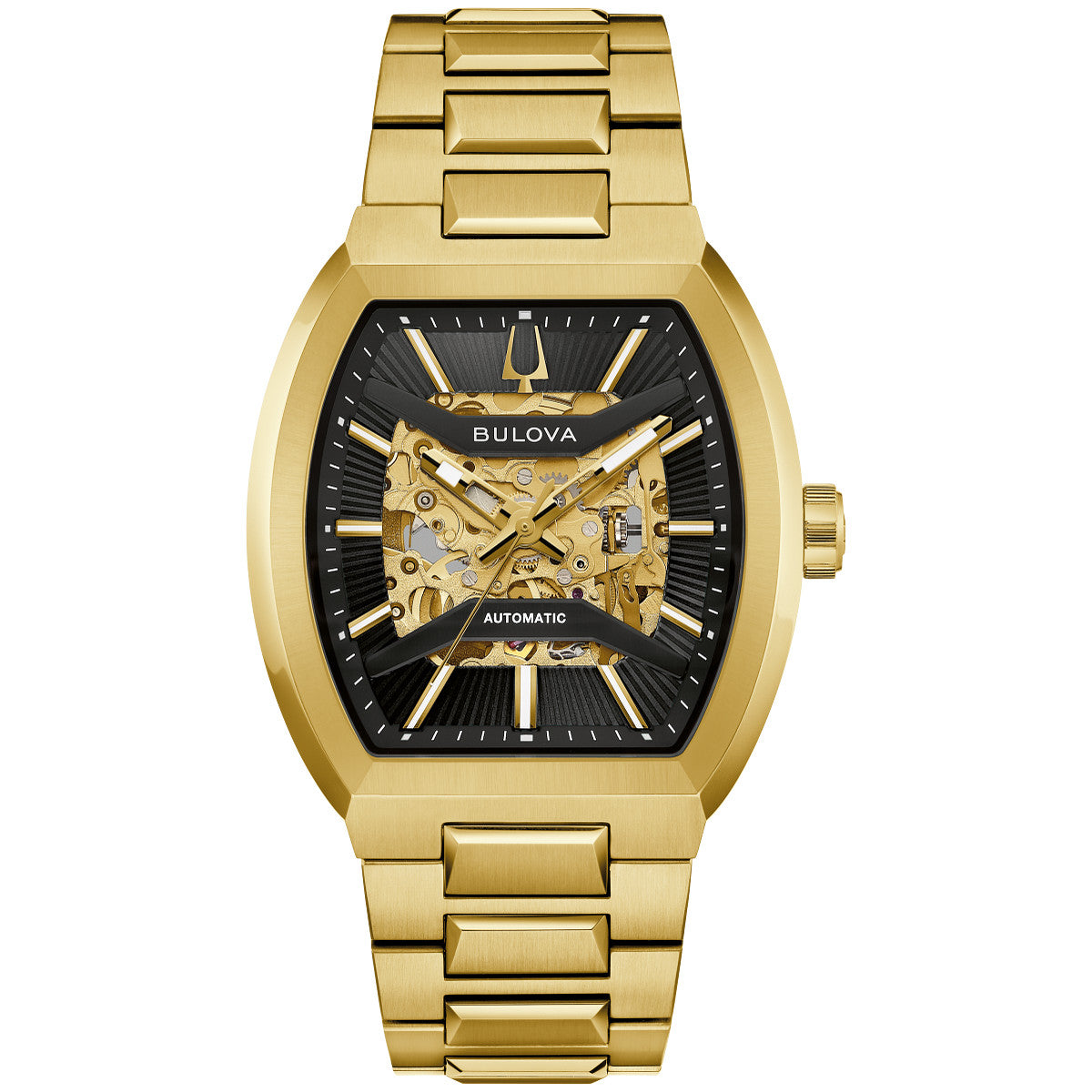 Bulova Maquina 97A207, 40mm dial stainless steel, Mens