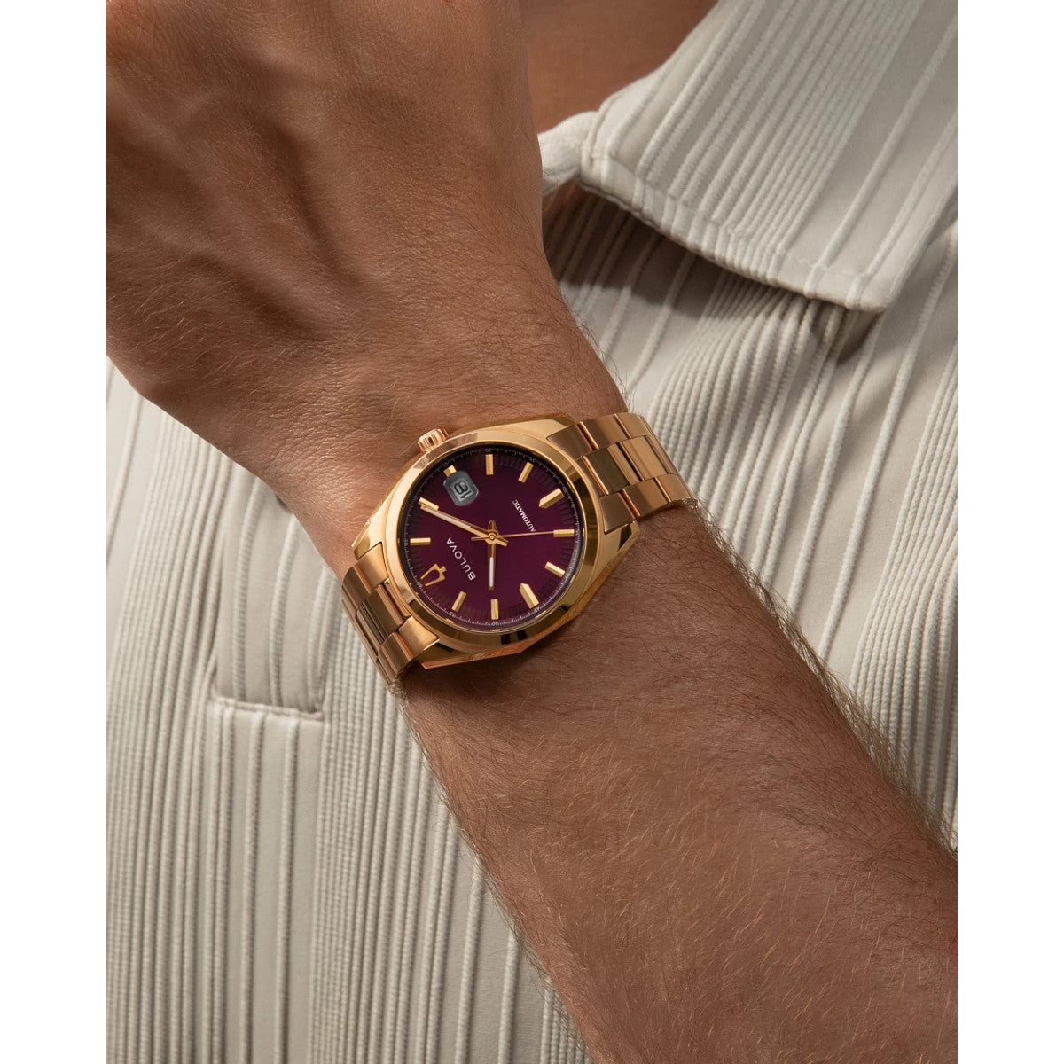 Bulova Surveyor 97B234, 39mm dial stainless steel, Mens