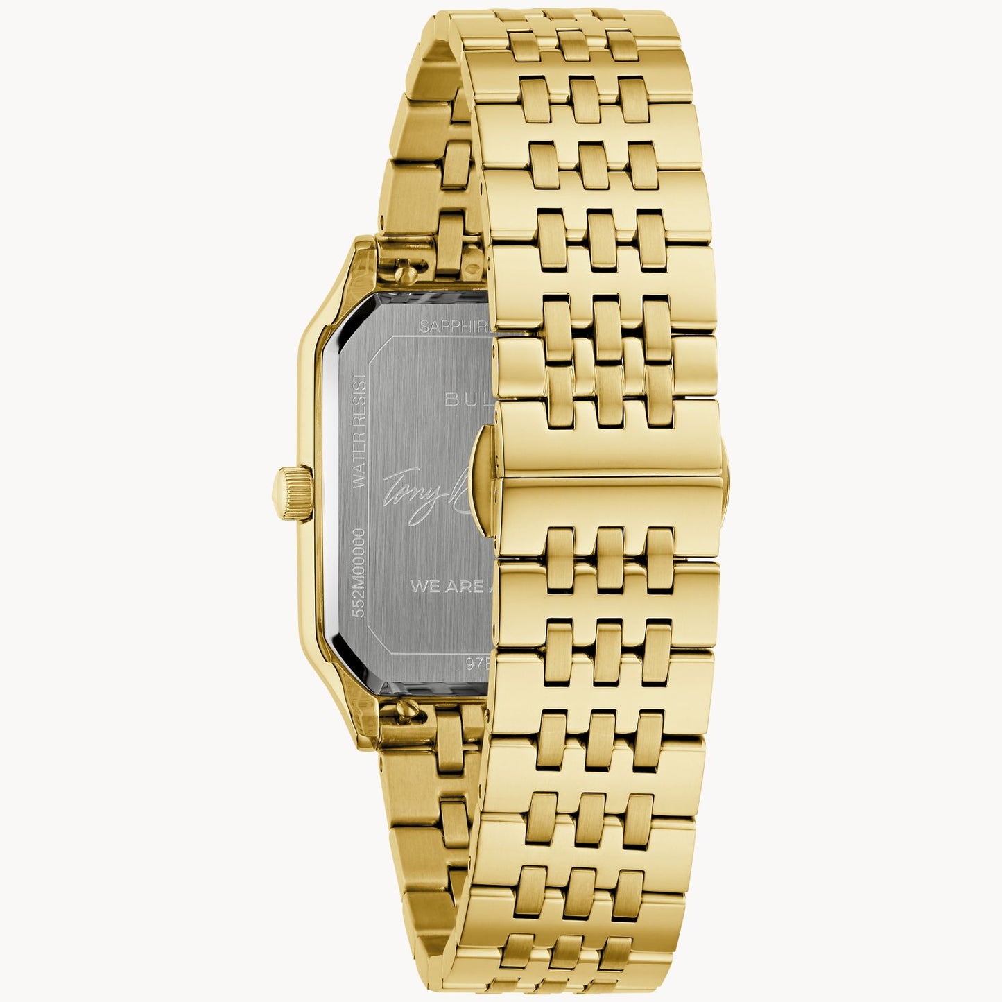 Bulova Tony Bennett "We Are All Here" Gold tone 97b236