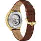Bulova NYC 97B244, 39mm brown dial stainless steel, Mens