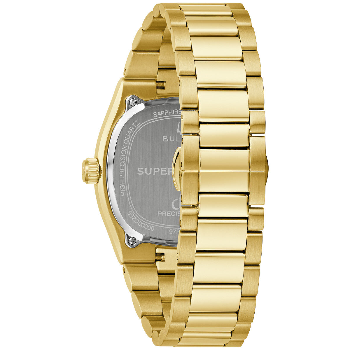 Bulova Super Seville 97B246, 38mm dial stainless steel, Mens